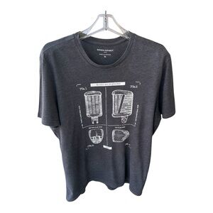 Banana Republic Gray Short Sleeve Tee